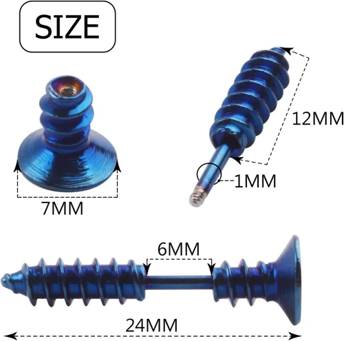 Miniatura 2 de BronaGrand 5 pares de aretes de aro unisex de acero inoxidable para hombre