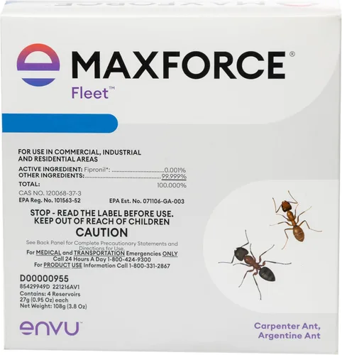 Miniatura 3 de Maxforce Fleet Ant Bait Gel (4 x 0.95 oz) – Ant Killer de acción más rápida con fipronil – Uso en interiores y exteriores – Mata colonias enteras