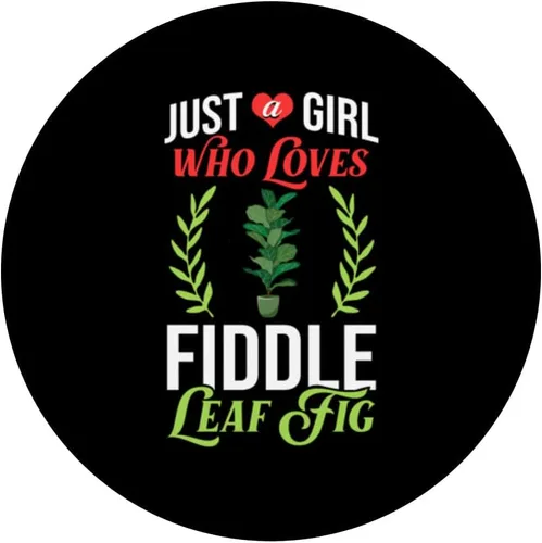 Miniatura 3 de Fiddle Leaf Fig Ficus Lyrata Care Árbol Plantas Suelo Interior PopSockets intercambiables PopGrip