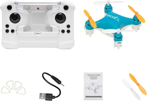 Miniatura 8 de Drone Mini Aviones de Control Remoto Nuevo Juguete para Niños Micro Aviones Altura Fija Quadcopter Gadget Electrónico (Versión Doble Batería-Negro)