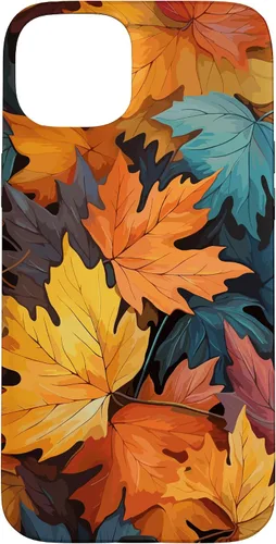 Miniatura 9 de Colorful Leaves Otoño y Otoño Tema, Otoño Color Funda para iPhone 17