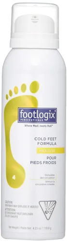 FOOTLOGIX Fórmula para pies fríos, 4.23 oz