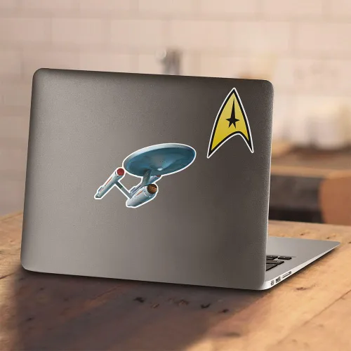 Miniatura 4 de Star Trek Space The Final Frontier T Shirt Stickers