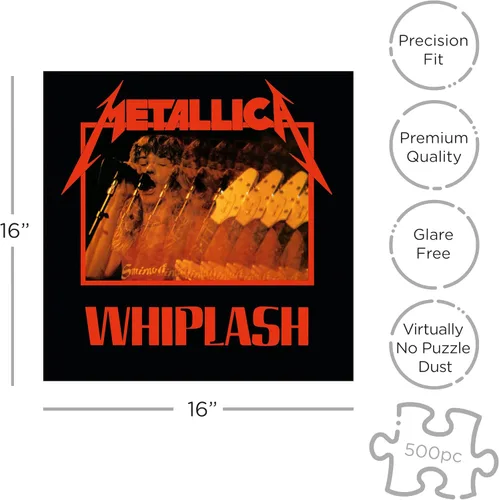 Miniatura 2 de Metallica Whiplash (rompecabezas de 500 piezas)