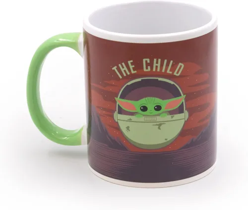 Miniatura 3 de Culture Fly Star Wars The Mandalorian Baby Yoda - Juego de regalo en caja con calcetines, taza y llavero, Multi