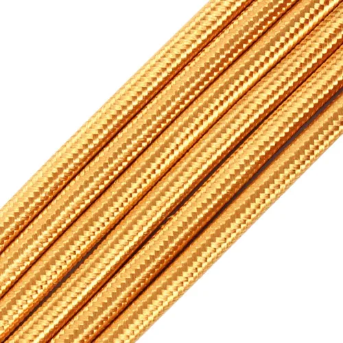 Miniatura 10 de Cable redondo cubierto de tela de 32.8 pies, cable de lámpara eléctrica industrial vintage 18/2, estilo antiguo de calibre 18 para lámpara retro