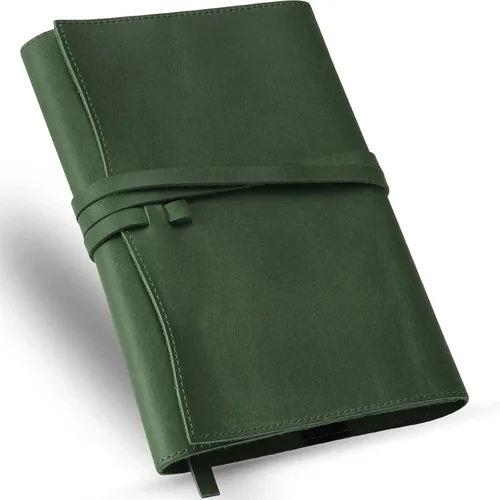 Miniatura 11 de Jack&Chris Funda de Cuero para Biblia, Funda de Libro de Cuero para Hombres y Mujeres, Funda para Biblia con Correa Portabiblia Regalos, JC61-8L