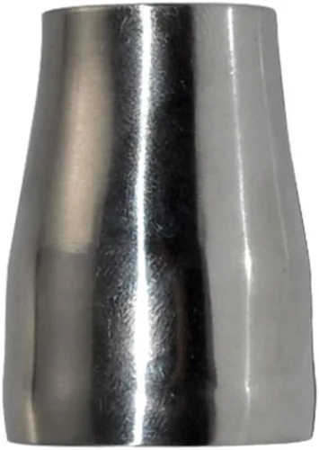 Miniatura 2 de 25MM a 19MM 1" a 0.75" Tubo OD Sanitario Concéntrico Reductor Acoplamiento, Acero Inoxidable 316 Instalación de Tubería