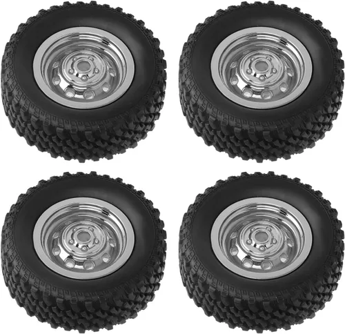 Miniatura 2 de Neumáticos de automóvil a control remoto, juego de 4 piezas de goma duradera, neumáticos de repuesto para vehículos RC, MN78 112 compatibles