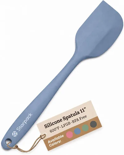 Miniatura 14 de Starpack - Espátula de silicona 'Scrape & Stir' (8 pulgadas) – Juego de espátulas resistentes al calor 600°F – Espátulas de cocina de grado