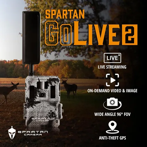 Miniatura 2 de Cámara Spartan GoLive2 4G LTE para Rastreo, 96°FOV Gran Angular, Transmisión en Vivo, GPS Antirrobo, Captura de Imagen y Vídeo bajo Demanda