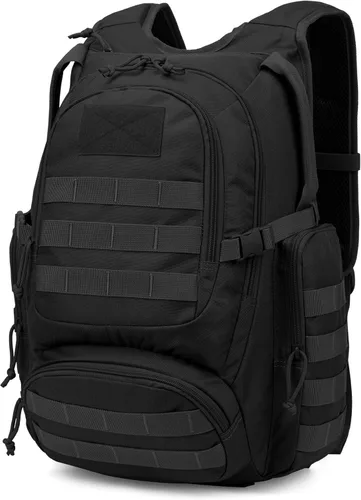 Mardingtop - Mochilas tácticas Molle (Equipo modular de transporte de carga ligera), estilo militar, de 25 litros, para senderismo, acampar, viaje