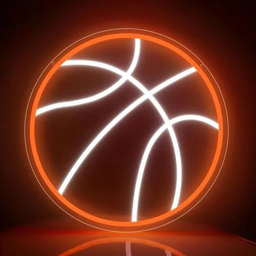 Miniatura 11 de Letrero de neón de fútbol, letreros de neón LED de fútbol para decoración de pared, luz de fútbol regulable alimentada por USB con interruptor