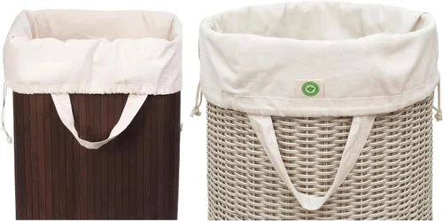 Miniatura 3 de Bolsas de lavandería para dormitorio universitario - Forro versátil y resistente para cesta de lavandería universitaria con cordón - Forro de cesta