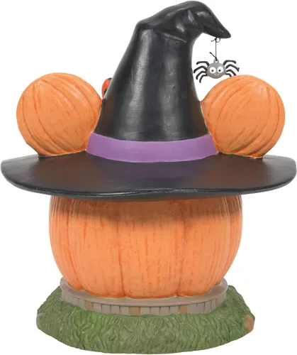 Miniatura 3 de Department 56 Disney Village Halloween Minnie Mouse Pumpkintown House - Edificio iluminado, 7.76 pulgadas, multicolor