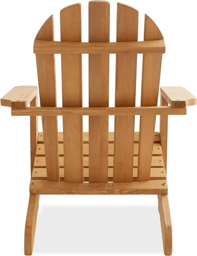 Miniatura 6 de Casafield Silla Adirondack para niños, sillas de madera de cedro para exteriores, para patio, terraza, césped y jardín, parcialmente premontada