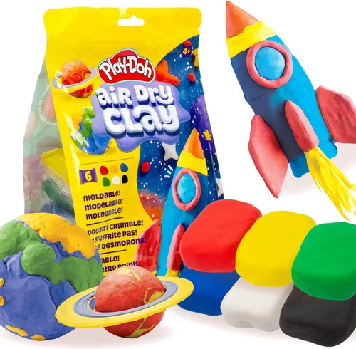 Miniatura 14 de Play-Doh Paquete variado de arcilla seca al aire, arcilla perfumada seca al aire para niños, arcilla de modelado para niños, regalo de artes