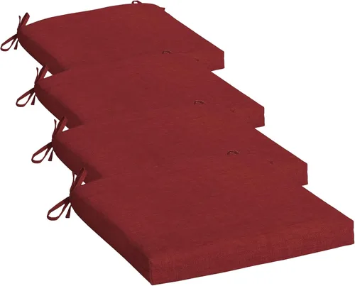 Miniatura 63 de Arden - Cojín de asiento de espuma para interiores y exteriores, paquete de 2, 17 x 16, cojín de patio, repelente al agua, resistente a