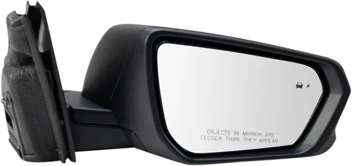 Miniatura 79 de TRQ Cubierta cromada del espejo manual del lado del pasajero, acabado liso para Volvo VNL 2004-2014