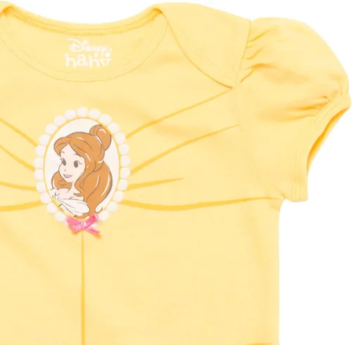 Miniatura 7 de Disney Princesa Ariel Cenicienta Aurora - Body y diadema para bebé recién nacido a bebé