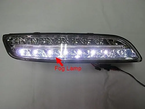 Miniatura 3 de ATEX LED parachoques DRL niebla luz señal lámpara para 911 997 Carrera 4S GT3 2005 ~ 2009 *no compatible con el modelo Turble*