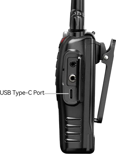 Miniatura 8 de Radios bidireccionales recargables de largo alcance con auriculares, paquete de 6 walkie talkies batería de iones de litio y cargador incluido