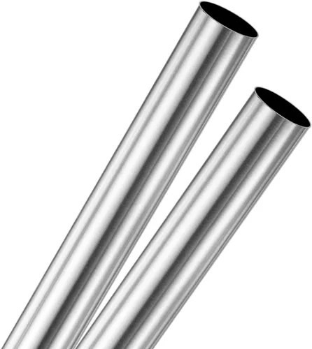Miniatura 31 de M METERXITY Paquete de 2 tubos de acero inoxidable 304 de 5.906 in, diámetro exterior de 0.059 in de grosor de pared, tubos de acero inoxidable sin