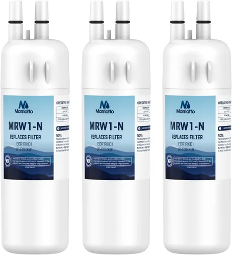 Miniatura 12 de MARRIOTTO EDR1RXD1 Filtro de agua para refrigerador compatible con Whirlpool W10295370A, WHR1RXD1, KAD1RXD1, Filtro 1, W10295370, P4RFWB, P8RFWB2L