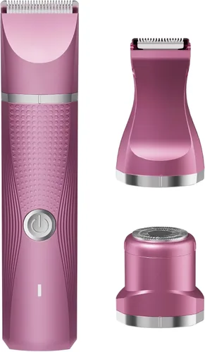Miniatura 11 de unibono Maquinilla de afeitar eléctrica 3 en 1 para mujeres - Recortadora de bikini impermeable, Afeitadora eléctrica recargable para damas