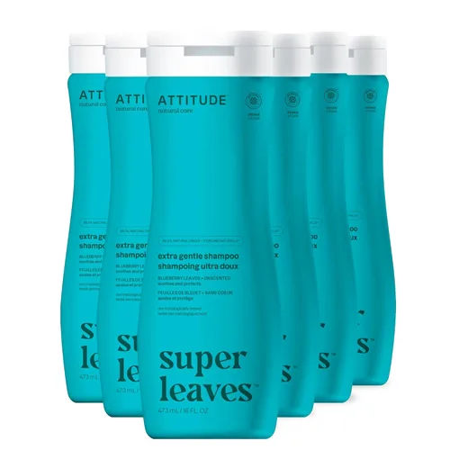 Miniatura 9 de ATTITUDE Colorlast Champú para el cabello, verificado por EWG, para cabello teñido, protege el color, ingredientes derivados de forma natural