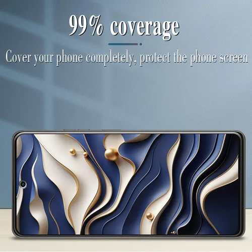 Miniatura 5 de Slanku Paquete de 3 protectores de pantalla para Motorola Moto G Power 2026, vidrio templado, dureza 9H, sensibilidad táctil, resistente a