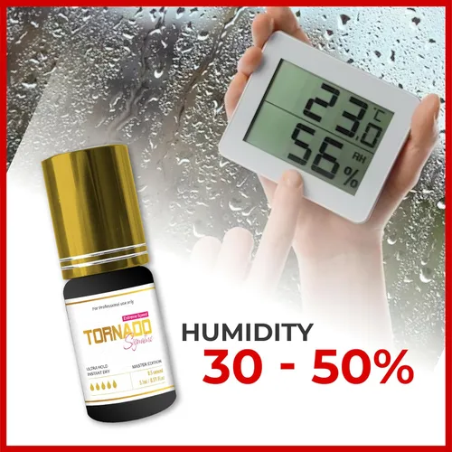 Miniatura 5 de THE LASH SUPPLY Pegamento de extensión de pestañas Tornado de 0.17 onzas, suministros de extensión de pestañas, viscosidad media, retención – hasta