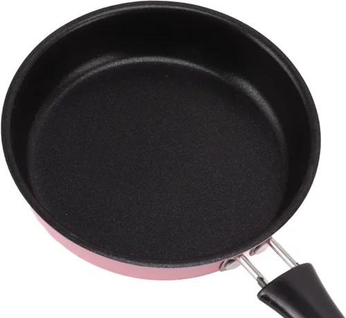 Miniatura 9 de VBESTLIFE Mini sartén, mini sartén de acero para huevos y tortillas con mango largo, sartén de huevo de una sola porción de 4.9 pulgadas, ahorro