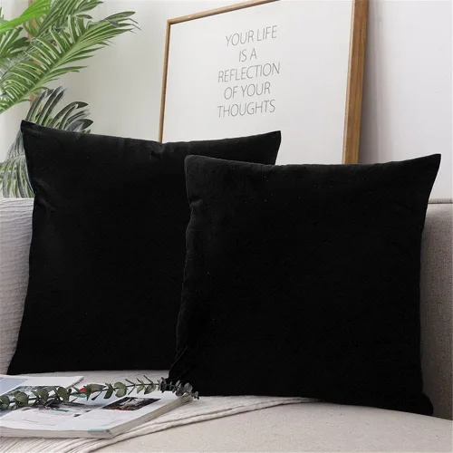 Horady Almohada personalizada con imagen y texto, funda de almohada personalizada de terciopelo de dos lados con foto, regalos personalizados para