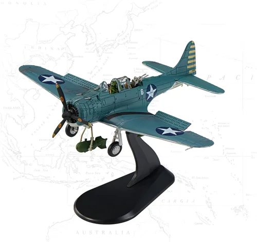 Miniatura 16 de B-17 Flying Fortress - Aviones fundidos a presión a escala 1/144, modelo de avión de metal pesado para coleccionista, entusiasta de la aviación