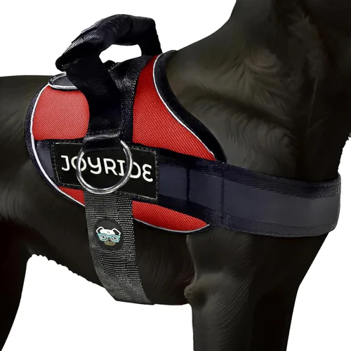 Miniatura 18 de Joyride Harness 2.0 - El arnés original para perro con anilla lateral sin tirones - Sin estrangulamiento, a prueba de escapes, reflectante, 3 clips
