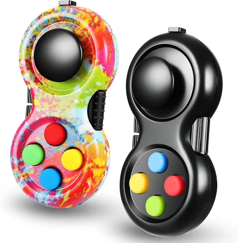 Miniatura 8 de Skylety 2 piezas de juguetes para jugar para adultos, almohadillas para jugar, rellenos de cesta de Navidad, cubo de alivio del estrés, controlador