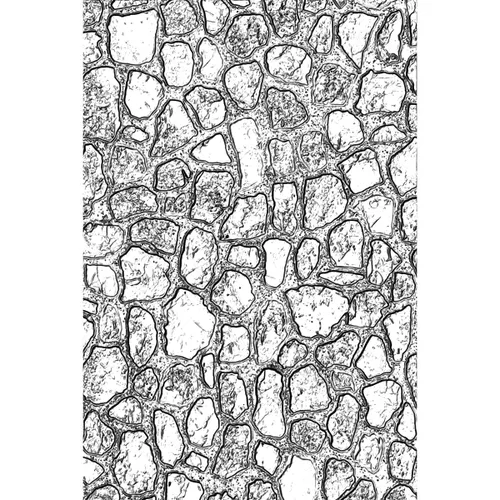 Miniatura 3 de Tim Holtz Sizzix 3D Texture Fades - Carpetas en relieve - Mini madera, mini adoquines y mini ladrillos - Paquete de 3 artículos