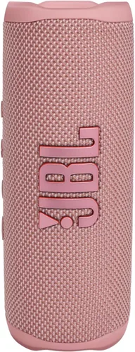 JBL Flip 6- Altavoz Bluetooth portátil, sonido potente, graves profundos, resistente al agua IPX7, 12 hs de reproducción, PartyBoost p/emparejar Rosa