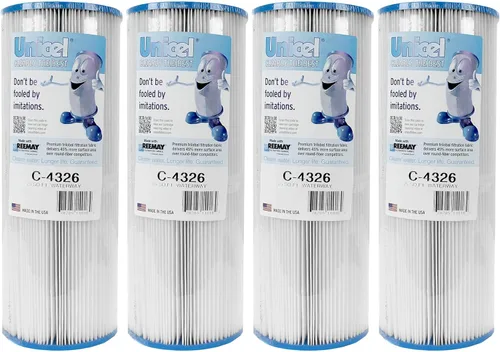 Miniatura 7 de Unicel C-4326 Cartucho de filtro de 25 pies cuadrados de repuesto para piscina, bañera de hidromasaje, spa con 106 pliegues