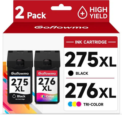 Cartucho de tinta de repuesto 275XL 276XL para Canon PG-275 PG275 275 y 276 CL-276 CL276 XL de alto rendimiento para impresoras TR4720 TR4700 TR4722