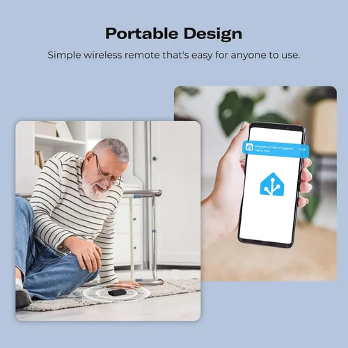 Miniatura 4 de THIRDREALITY Botón inteligente ZB2, requiere ZigBee Hub, tres botones inalámbricos, escenas personalizables, control remoto, compatible con Home
