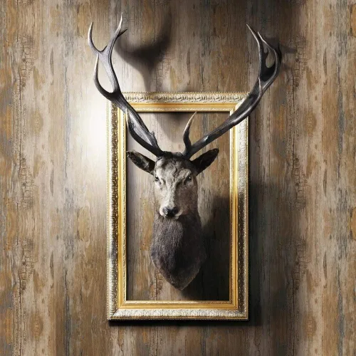 Miniatura 4 de d-c-fix 346-0478-2PK - Película autoadhesiva decorativa, madera rústica, rollo de 17 x 78 pulgadas, paquete de 2