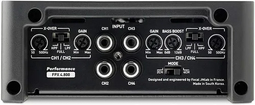 Miniatura 5 de Focal FPX4.800 4 x 120 @ 4ohms, Clase D