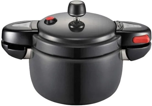 Olla a presión doméstica olla de cocción lenta y olla a presión eléctrica manual de acero inoxidable (tamaño : 5.5L) (3.4L)