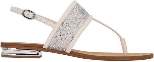 Miniatura 2 de GUESS Sandalias planas Cadynae para mujer, Azul