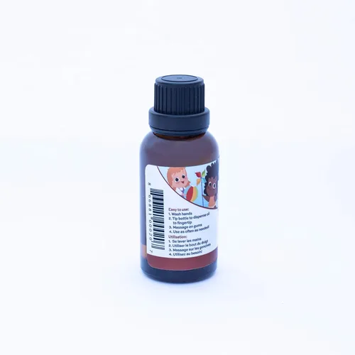 Miniatura 2 de Punkin Butt Paquete de aceite de dentición para bebés y bálsamo labial para aliviar el dolor de encías y labios agrietados, todo natural, orgánico