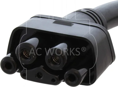 Miniatura 4 de AC WORKS Adaptador de carga EV para uso Tesla (TT-30P RV/Trailer 30A Gen2)