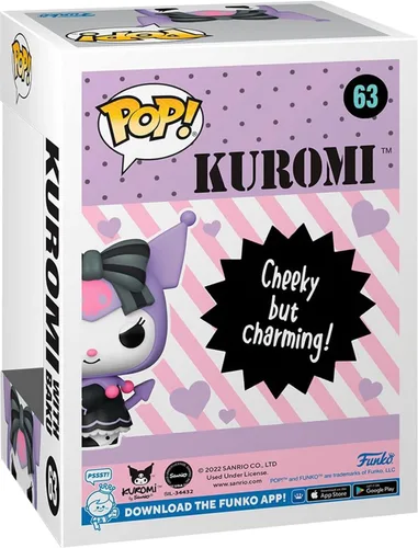 Miniatura 3 de POP Figura de vinilo Sanrio Funko Kuromi with Baku