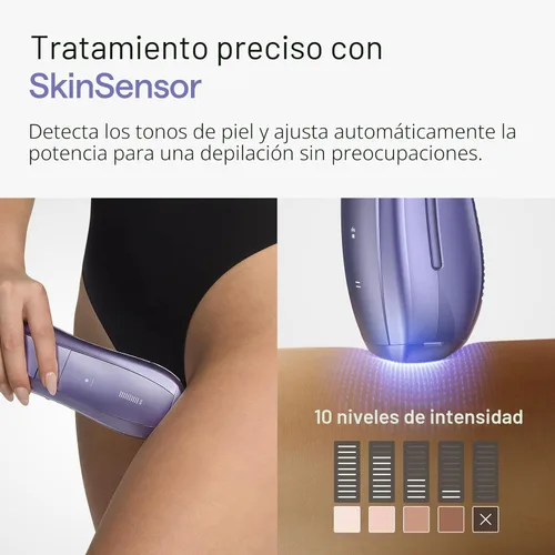 Miniatura 6 de Ulike Dispositivo de depilación láser Air 10 Ipl regalo para mujeres y hombres, reducción permanente del vello frío y permanente para casi sin